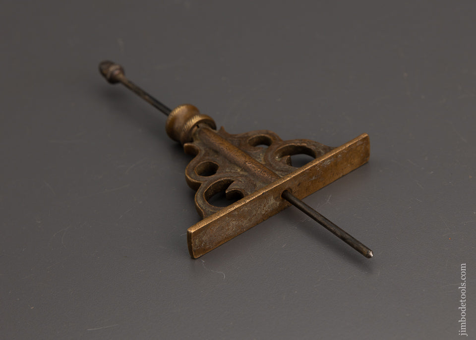 Fabulous Ornate Brass Depth Square - EXCELSIOR 102018