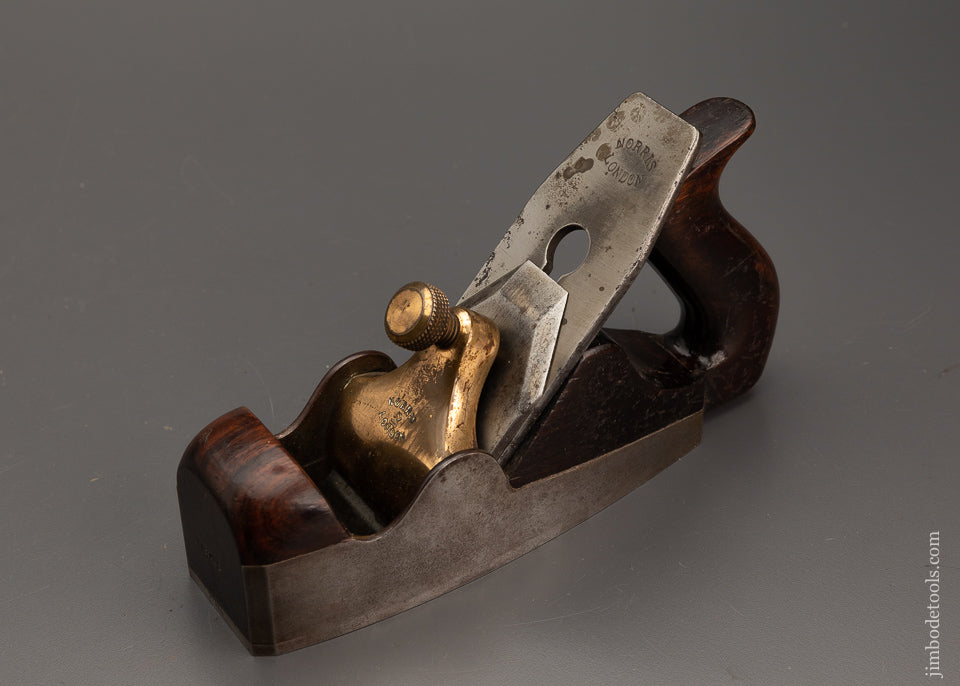 Dovetailed, Rosewood Pre-War NORRIS No. 2 Smooth Plane - EXCELSIOR 102447