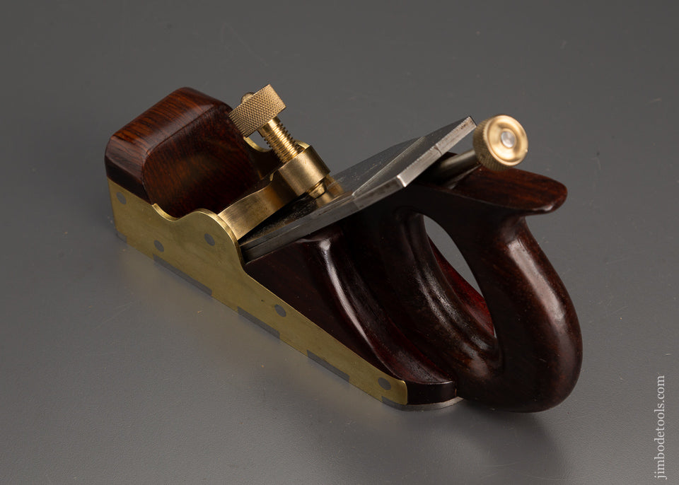 Extra Fine SHEPHERD TOOL CO. Gunmetal Dovetailed Infill Smooth Plane - EXCELSIOR 102500