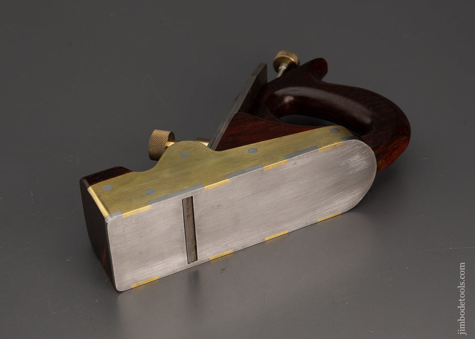 Extra Fine SHEPHERD TOOL CO. Gunmetal Dovetailed Infill Smooth Plane - EXCELSIOR 102500