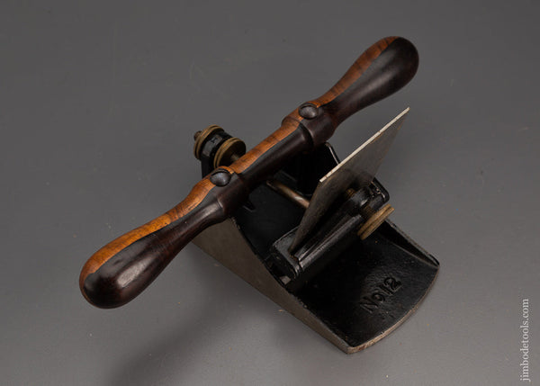 Dead Mint STANLEY No. 12 Scraper Plane with Sapwood Handle SWEETHEART - EXCELSIOR 102508