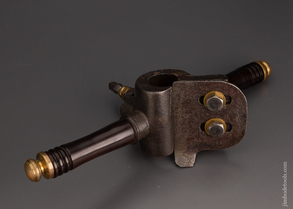 Spectacular Iron, Rosewood & Brass Rounding Plane - EXCELSIOR 102750