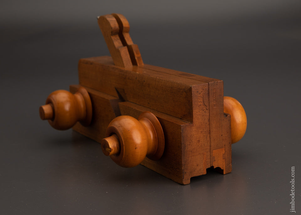 Stunning Double Iron Screw Arm Sash Plane by H. CHAPIN - EXCELSIOR 102832