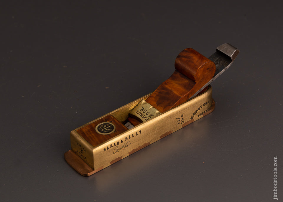 Spectacular Dovetailed Miter Plane by BILL CARTER - EXCELSIOR 102889
