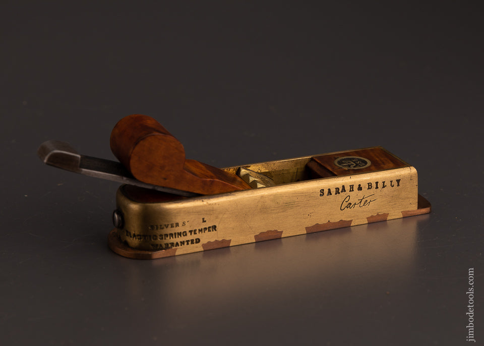 Spectacular Dovetailed Miter Plane by BILL CARTER - EXCELSIOR 102889