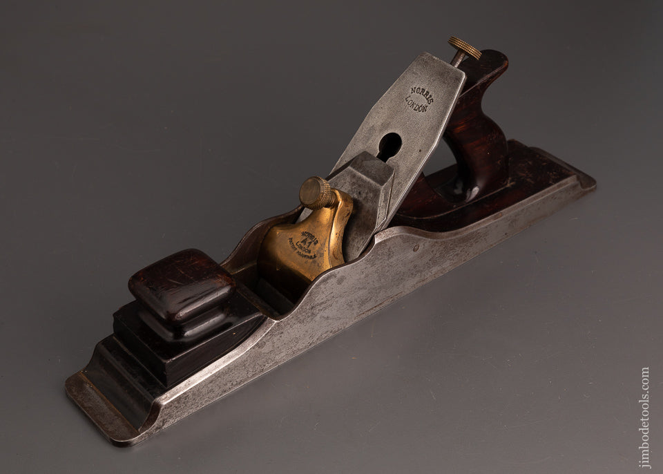 Fine 17 1/2 Inch NORRIS Pre-War Dovetailed Rosewood Infill Jointer Plane No. A1 - EXCELSIOR 102891