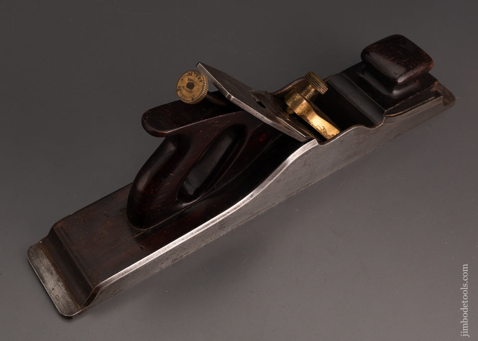 Fine 17 1/2 Inch NORRIS Pre-War Dovetailed Rosewood Infill Jointer Plane No. A1 - EXCELSIOR 102891