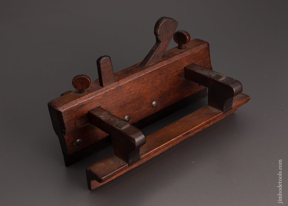 Premium I. NICHOLSON IN WRENTHAM Yellow Birch Plow Plane - EXCELSIOR 103122