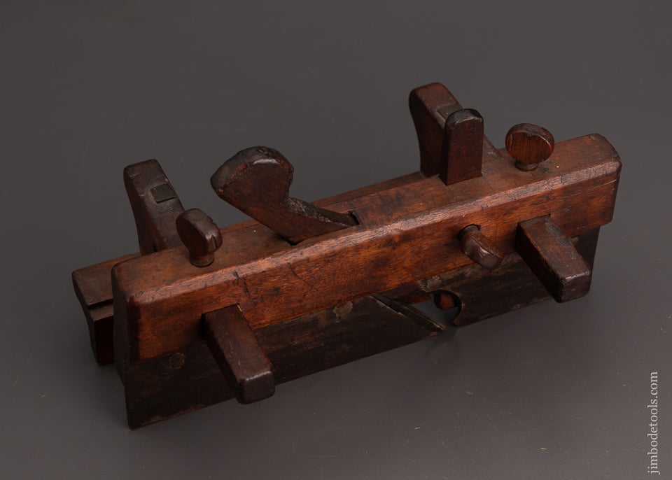 Premium I. NICHOLSON IN WRENTHAM Yellow Birch Plow Plane - EXCELSIOR 103122