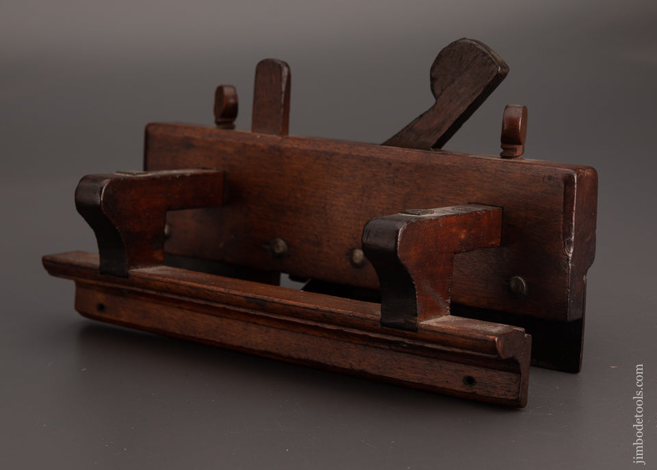 Premium I. NICHOLSON IN WRENTHAM Yellow Birch Plow Plane - EXCELSIOR 103122