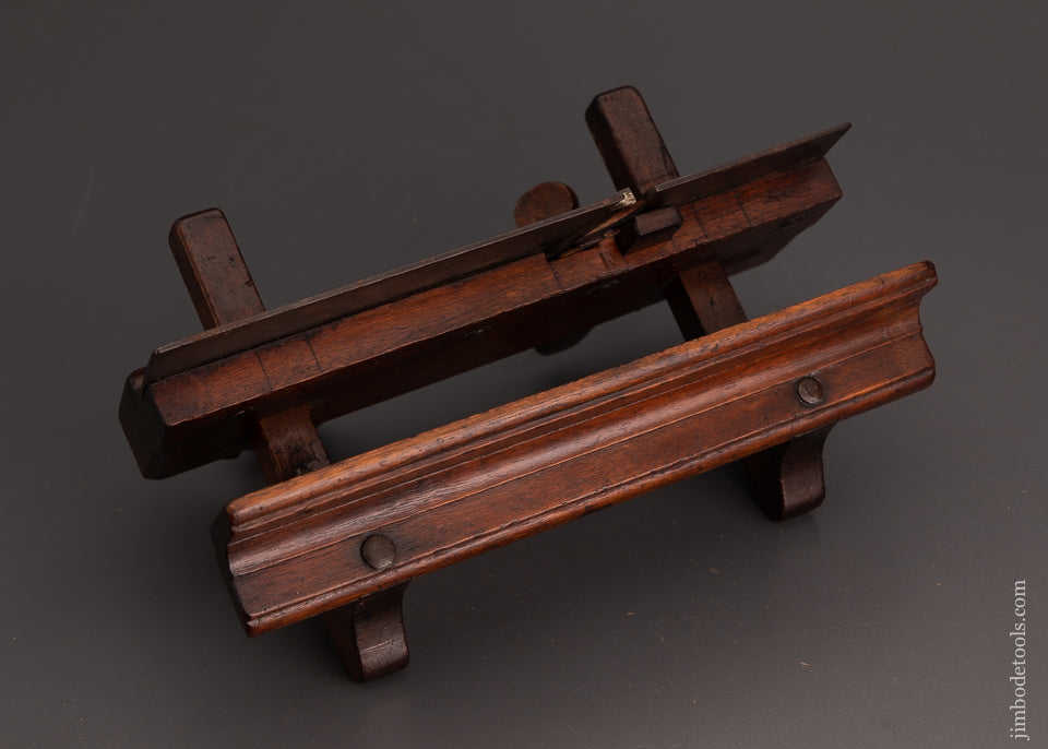 Premium I. NICHOLSON IN WRENTHAM Yellow Birch Plow Plane - EXCELSIOR 103122