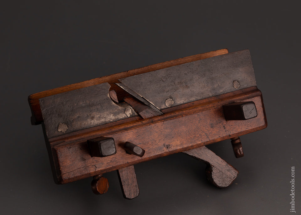 Premium I. NICHOLSON IN WRENTHAM Yellow Birch Plow Plane - EXCELSIOR 103122