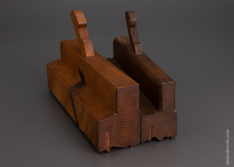 Pair of Complex Moulding Planes MUTTER & MOSELEY and COPELAND - EXCELSIOR 103402