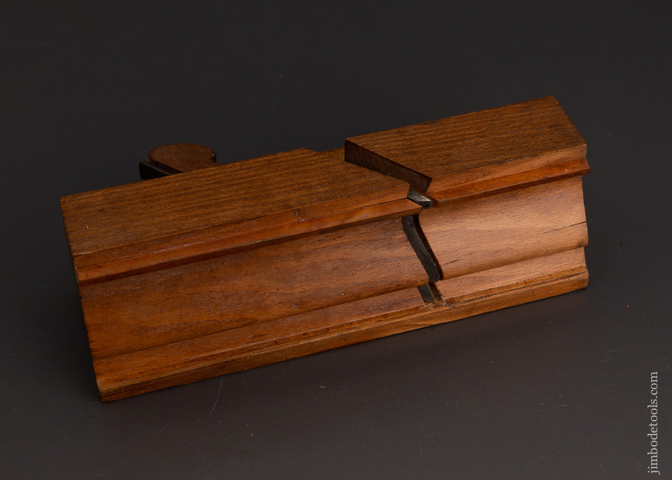 4 STAR! 3 1/4 Inch Wide Complex Moulding Plane Extra Fine ca. 1850 EDGERTON REED & CO. BUFFALO - EXCELSIOR 103505