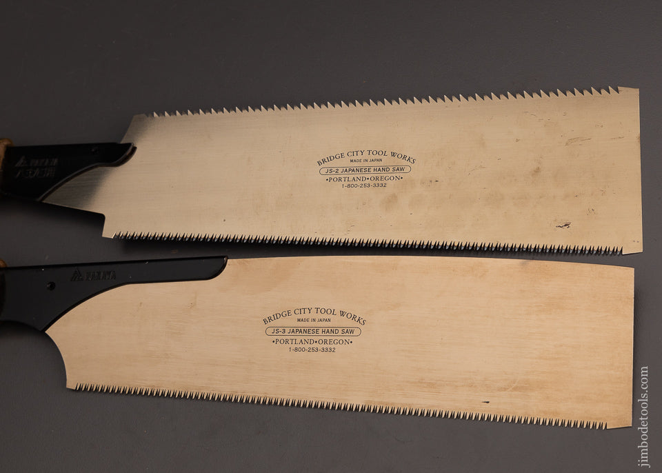 Near Mint Limited Edition Set of 5 BRIDGE CITY TOOL WORKS Japanese Saws - EXCELSIOR 103597