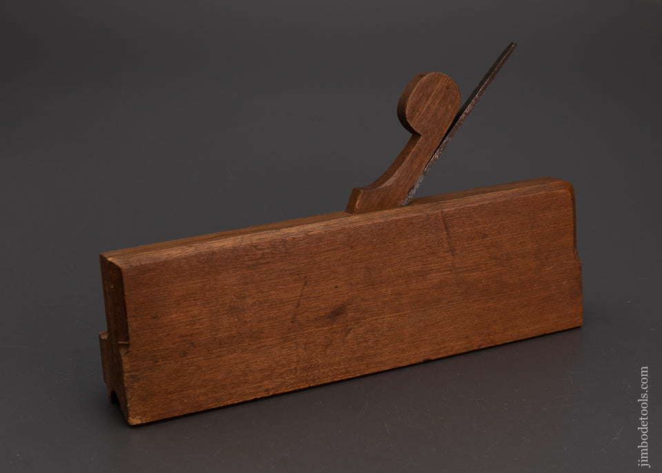 Mint 18th Century Yellow Birch Astragal Moulding Plane by ABRAHAM FISK 9 3/4 Inches - EXCELSIOR 103703