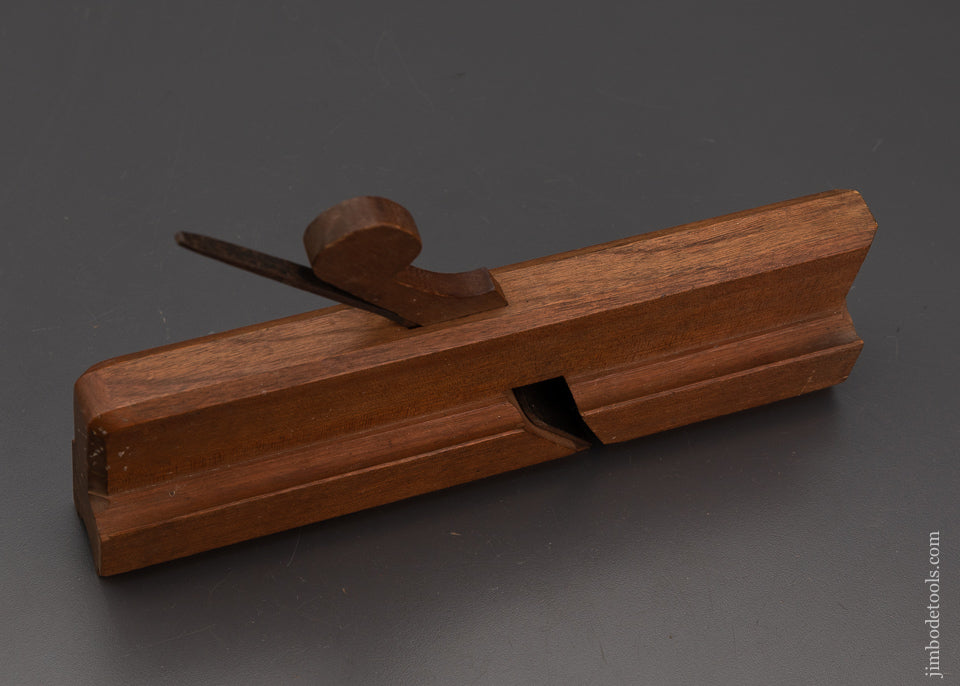 Mint 18th Century Yellow Birch Astragal Moulding Plane by ABRAHAM FISK 9 3/4 Inches - EXCELSIOR 103703
