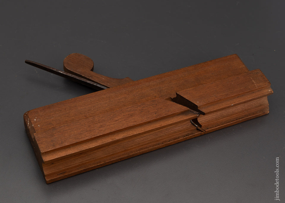 Mint 18th Century Yellow Birch Astragal Moulding Plane by ABRAHAM FISK 9 3/4 Inches - EXCELSIOR 103703