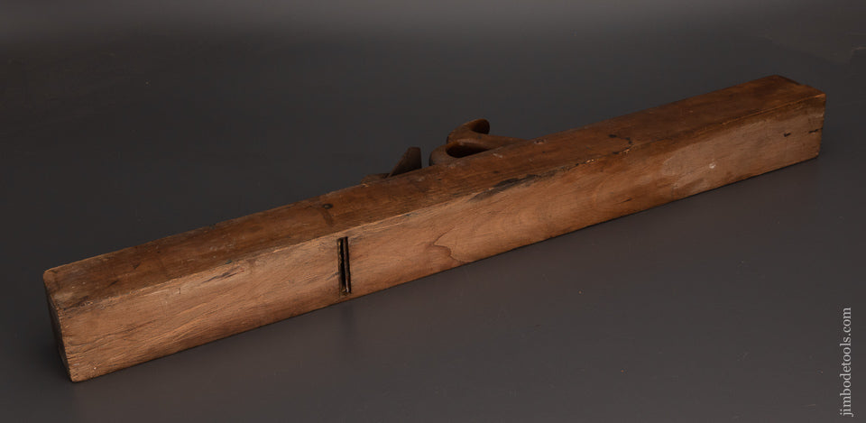 Spectacular 18th Century 30 Inch Apple Wood Jointer Plane - EXCELSIOR 103847