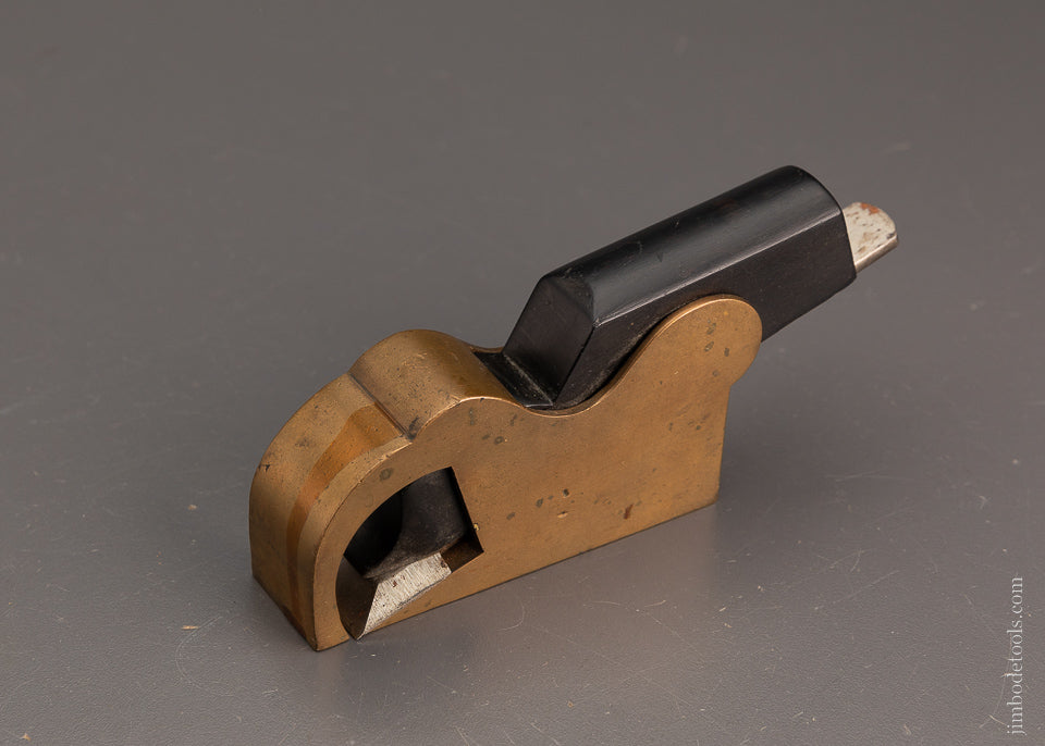 Premium Gunmetal & Ebony Bullnose Shoulder Plane - EXCELSIOR 103968