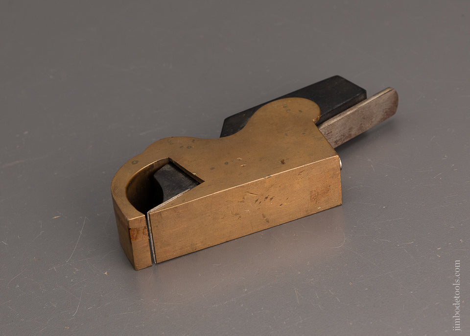 Premium Gunmetal & Ebony Bullnose Shoulder Plane - EXCELSIOR 103968