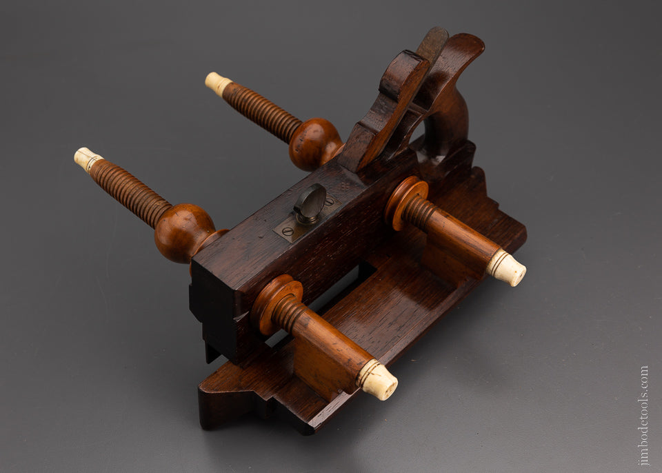 Stunning Solid Rosewood Screw Arm Plow Plane by CASEY KITCHEL & CO. - EXCELSIOR 104280