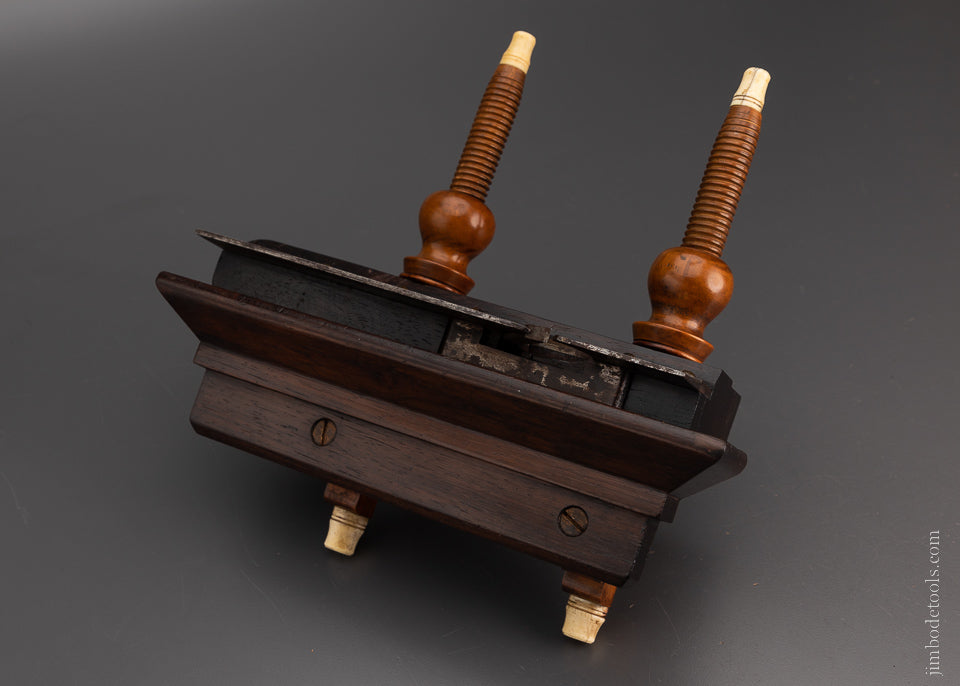 Stunning Solid Rosewood Screw Arm Plow Plane by CASEY KITCHEL & CO. - EXCELSIOR 104280