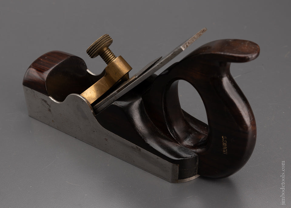 Gorgeous PRESTON No. 1372A Dovetail Steel Rosewood Infill Smooth Plane - EXCELSIOR 104295