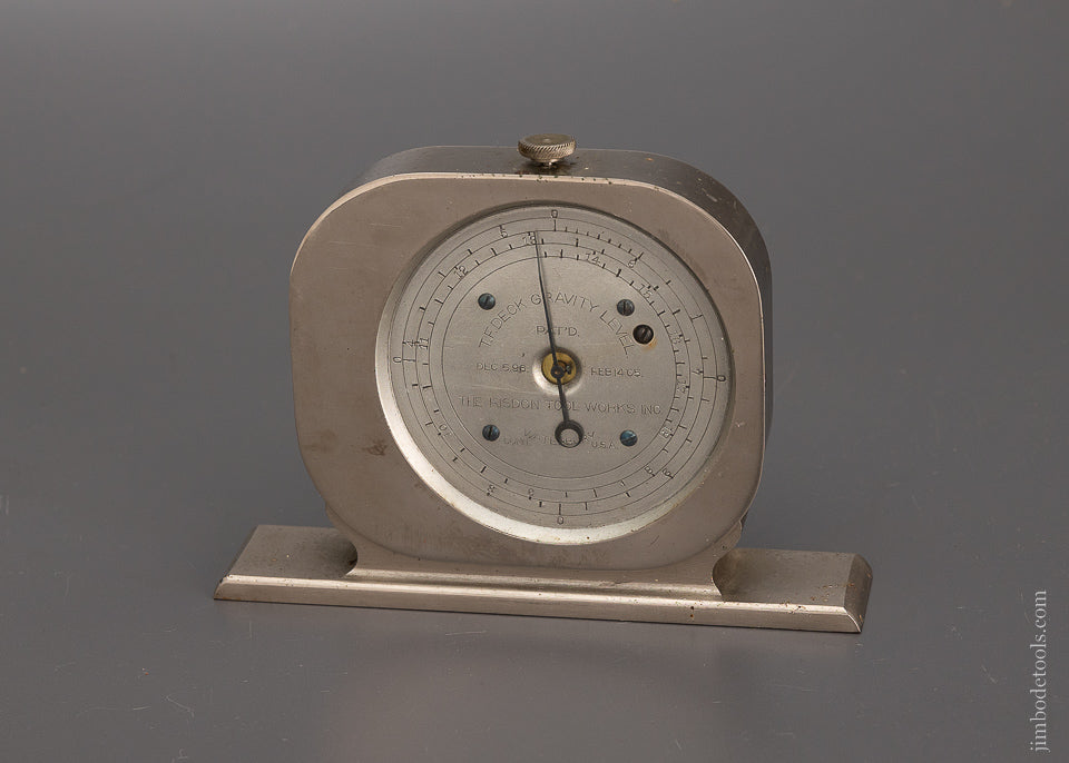 Extremely Rare T. F. DECK PATENT Gravity Level - EXCELSIOR 104304
