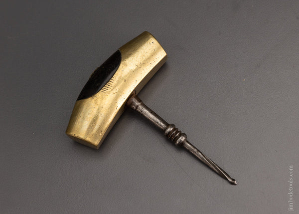 Gorgeous Buffalo Horn & Brass Barrel Tester - EXCELSIOR 104356