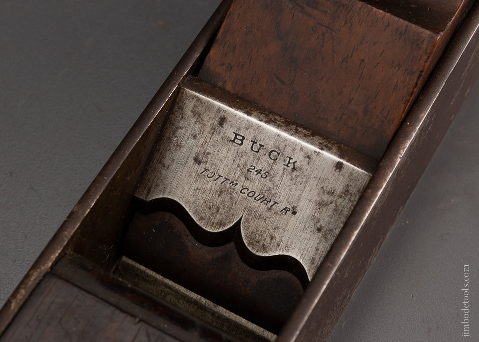 Sweet BUCK Infill Dovetailed Miter Plane Made by ROBt. TOWELL - EXCELSIOR 104495