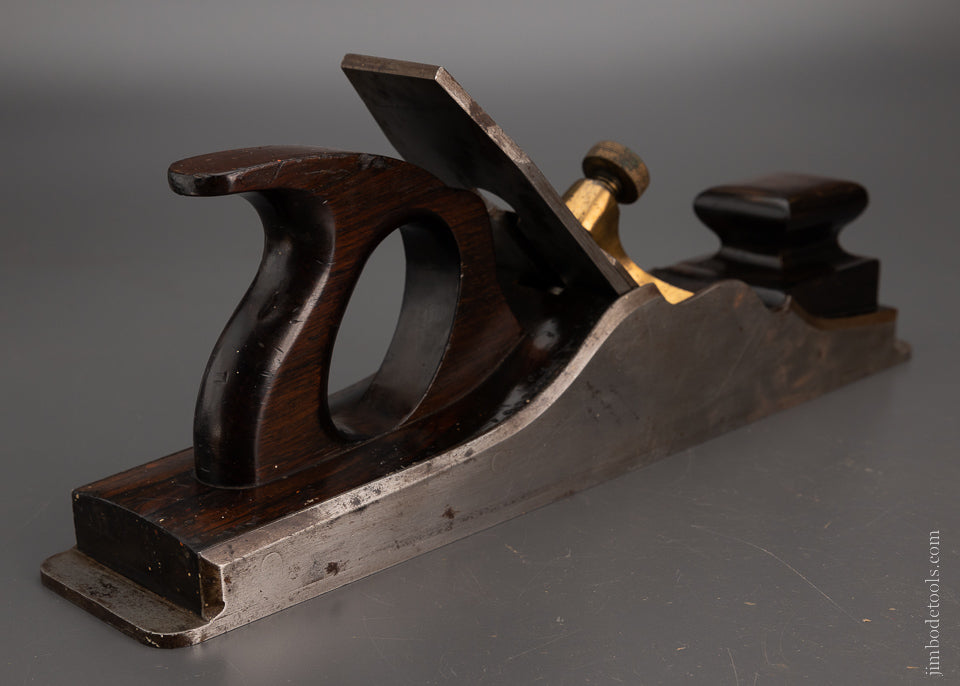 Remarkable MATHIESON 15 1/2 Inch Rosewood Infill Dovetailed Panel Plane - EXCELSIOR 104870