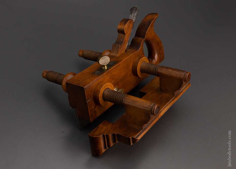 Sweet Solid Boxwood Screw Arm Handled Plow Plane by OHIO TOOL CO. - EXCELSIOR 104902