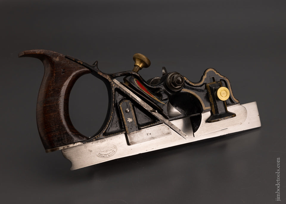 Stunning PHIILLIPS PATENT Plow Plane in Full Paint & Pin Stripes - EXCELSIOR 104914