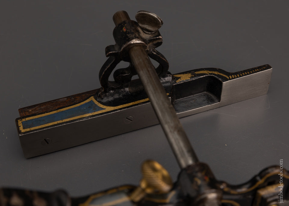 Stunning PHIILLIPS PATENT Plow Plane in Full Paint & Pin Stripes - EXCELSIOR 104914