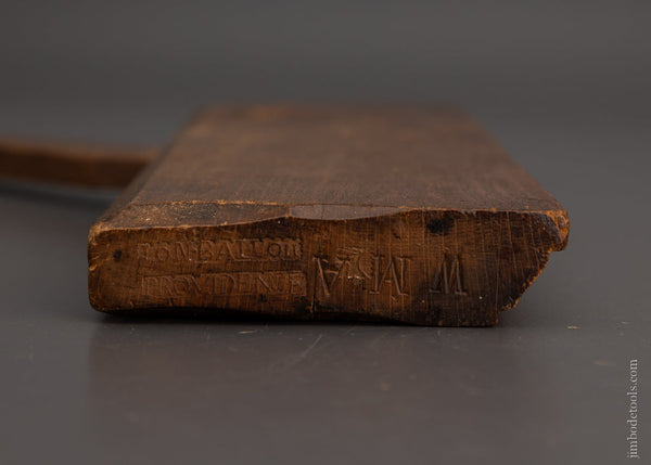 Fine ION*BALLOU PROVIDENCE 10 inch Yellow Birch Moulding Plane - EXCELSIOR 104941