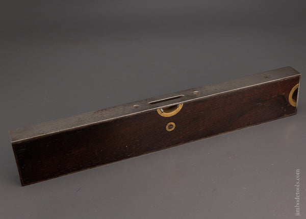 Rare Rosewood STANLEY No. 49 Iron Bound Level - EXCELSIOR 105022