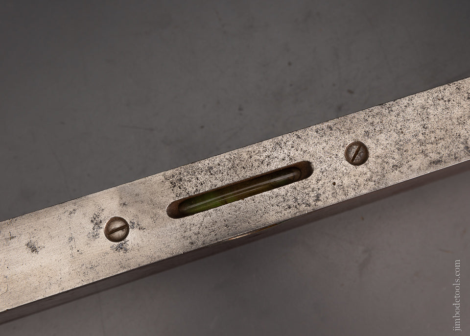 Rare Rosewood STANLEY No. 49 Iron Bound Level - EXCELSIOR 105022