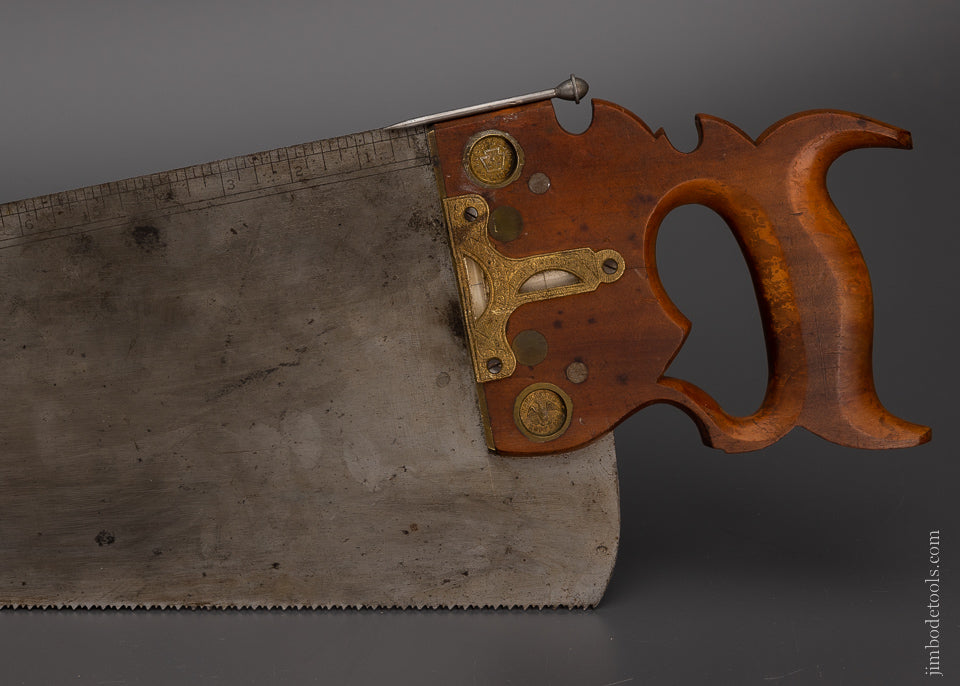 Near Mint DISSTON No. 43 JACKSON & GORHAM PATENT Combination Square, Plumb & Level Saw with Scribe -  EXCELSIOR 105081