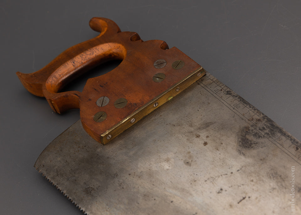 Near Mint DISSTON No. 43 JACKSON & GORHAM PATENT Combination Square, Plumb & Level Saw with Scribe -  EXCELSIOR 105081