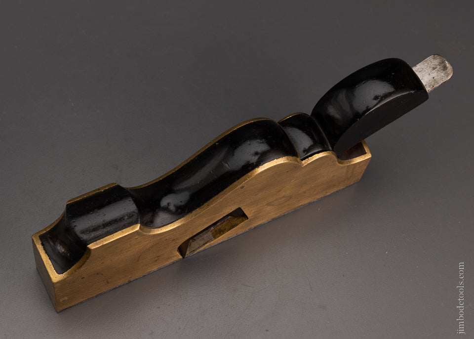 Spectacular Gunmetal & Ebony Infill Shoulder Plane - EXCELSIOR 105260