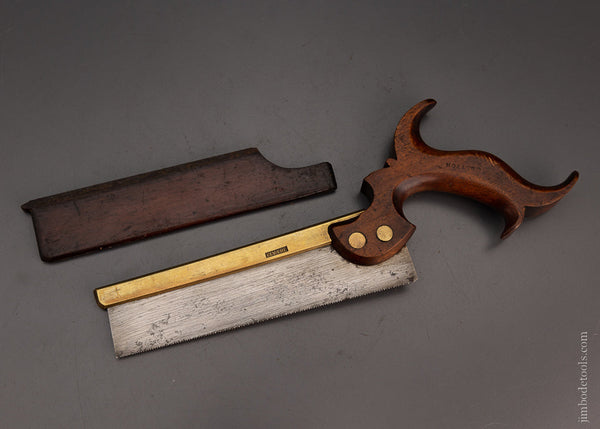 Remarkable 7 Inch Brass Back Dovetail Saw by BLYTHE - EXCELSIOR 105654