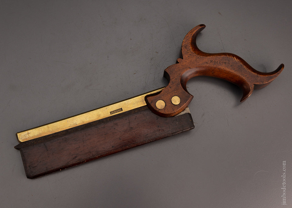 Remarkable 7 Inch Brass Back Dovetail Saw by BLYTHE - EXCELSIOR 105654