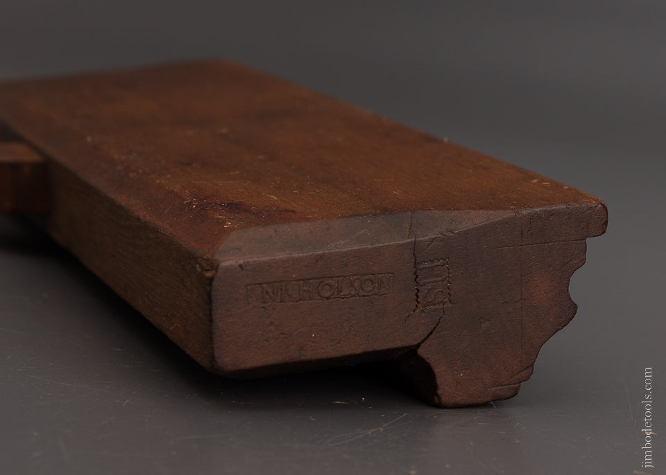 Spectacular I. NICHOLSON Yellow Birch Complex Moulding Plane - EXCELSIOR 105680
