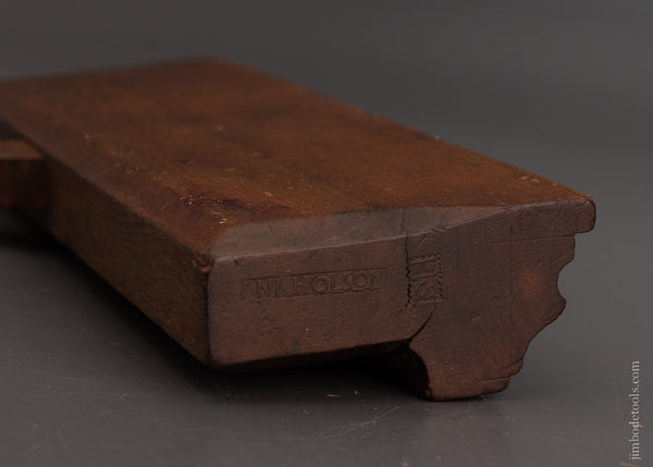 Spectacular I. NICHOLSON Yellow Birch Complex Moulding Plane - EXCELSIOR 105680