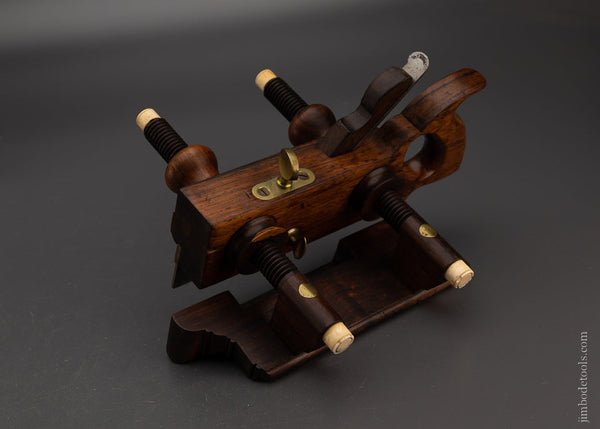 Fine OHIO TOOL CO. No. 105 Rosewood Plow Plane - EXCELSIOR 106466