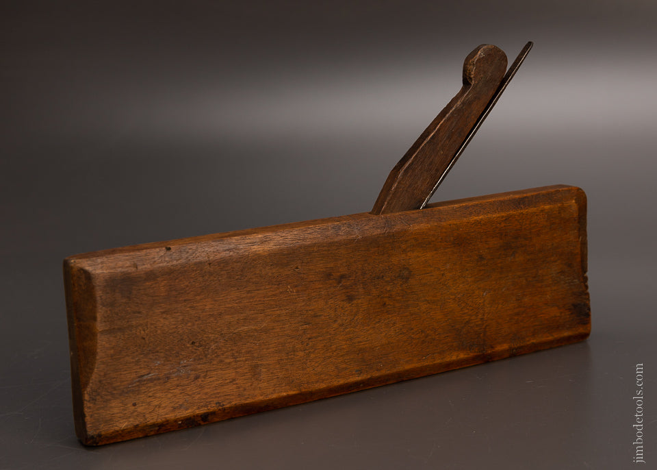 Fine 18th Century Yellow Birch “ION*BALLOU PROVIDENCE” 10 Inch Moulding Plane - EXCELSIOR 106501