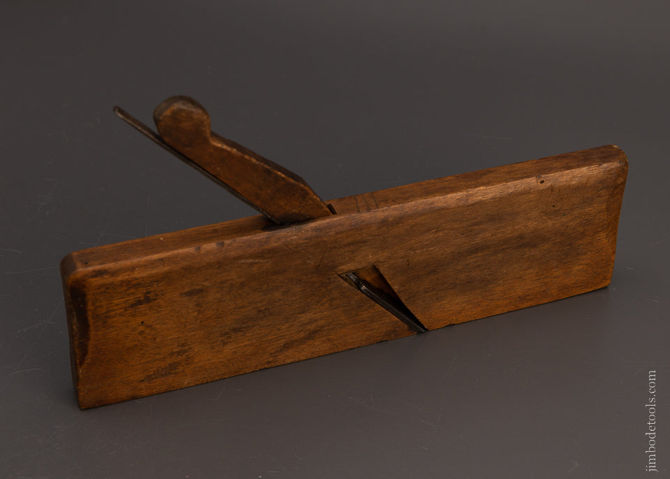 Fine 18th Century Yellow Birch “ION*BALLOU PROVIDENCE” 10 Inch Moulding Plane - EXCELSIOR 106501
