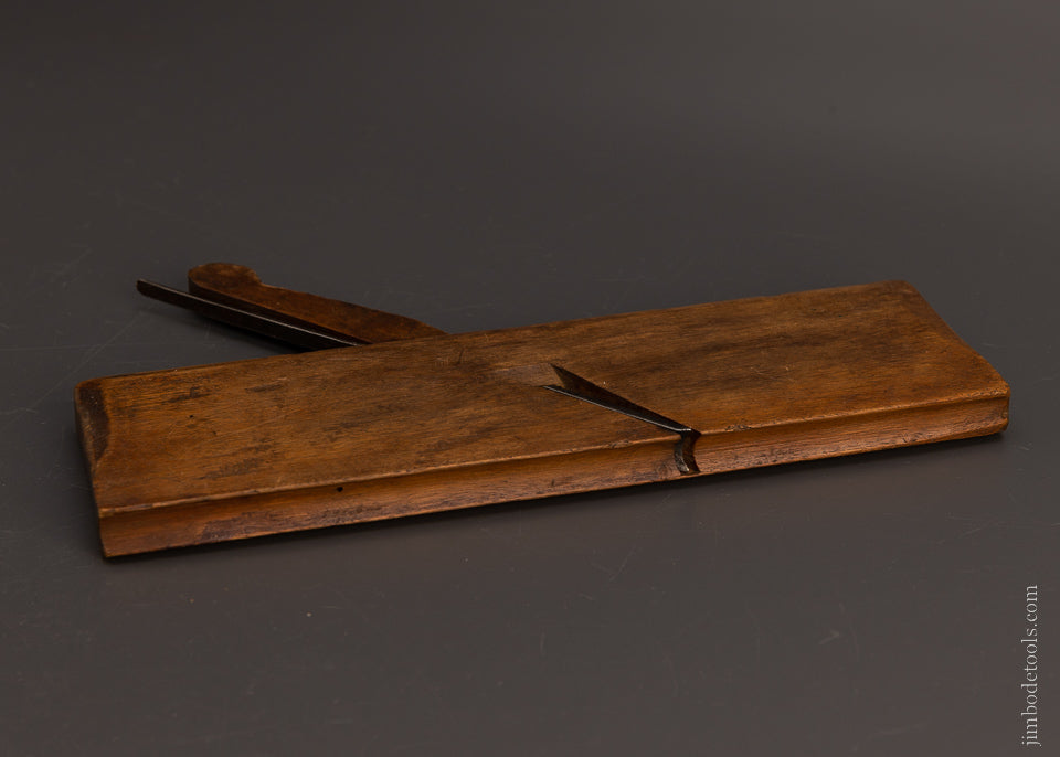 Fine 18th Century Yellow Birch “ION*BALLOU PROVIDENCE” 10 Inch Moulding Plane - EXCELSIOR 106501
