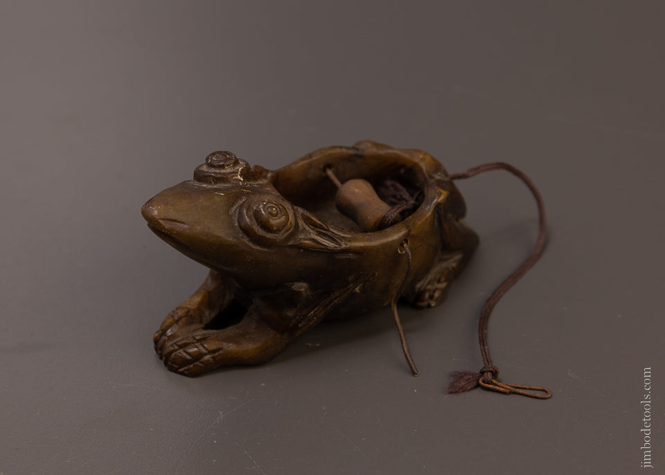 Early Carved Stone Sumitsubo Japanese Ink Line - EXCELSIOR 106632